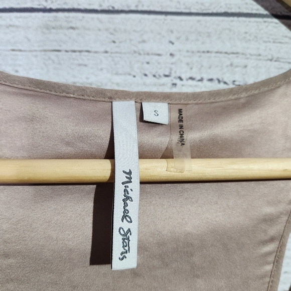 Michael Stars By Anthropologie 100% Silk Dress, Size S - Picture 3 of 7